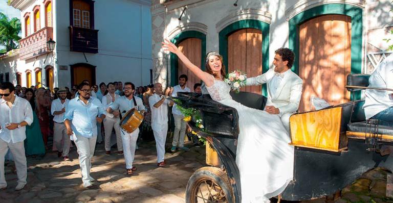 Juliana Schalch e Henrique Guimarães: boda em Paraty