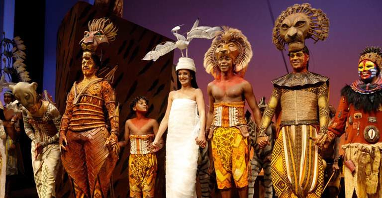 Ticiane Pinheiro faz participação especial no musical ‘O Rei Leão’