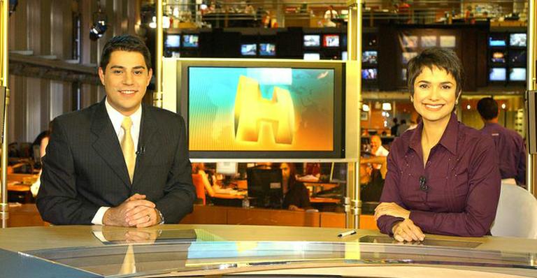 Sandra Annenberg conta o que conversa com Evaristo Costa no final do JH
