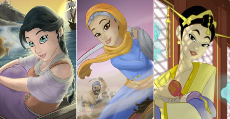 Rejeitadas pela Disney: Conheça 5 princesas que fogem do perfil dos filmes
