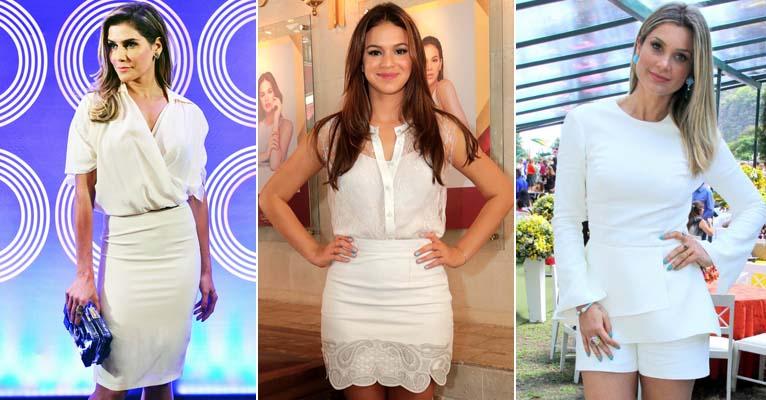 Total white é o hit do verão 2015 e conquista as famosas. Saiba como usar!