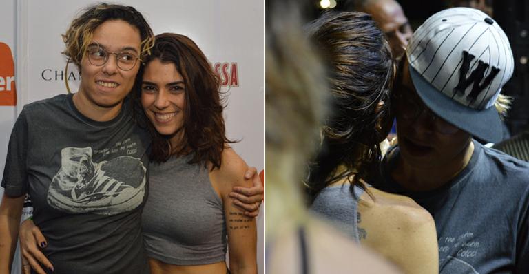 Maria Gadú dança forró agarradinha com a mulher em show no Recife