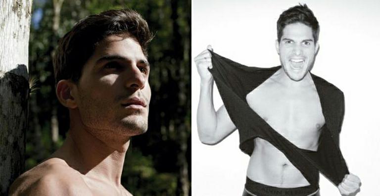 Modelo e ex-BBB André Martinelli faz ensaio para calendário beneficente