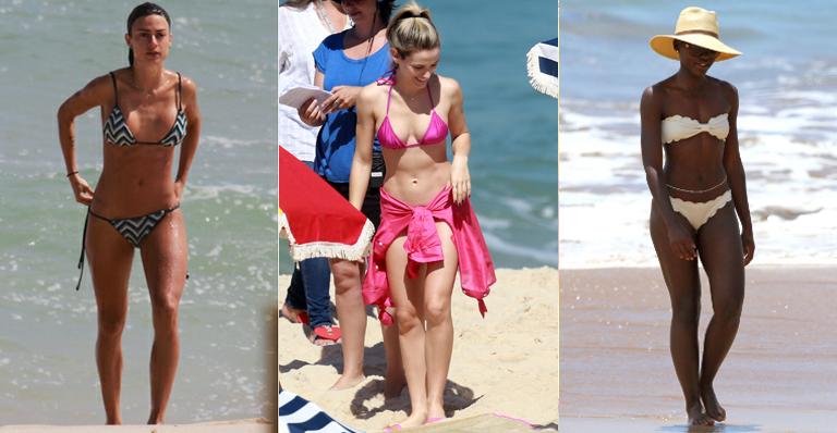 Moda praia: posição das cores no biquíni é o que valoriza pontos fortes do corpo