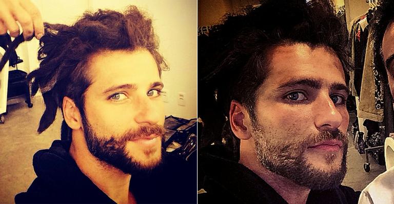 Bruno Gagliasso mostra novo visual com dreads nos cabelos
