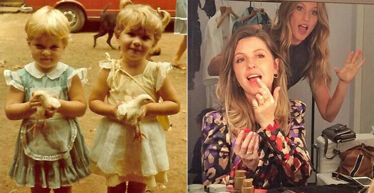 Gisele Bündchen mostra foto da infância com a irmã gêmea