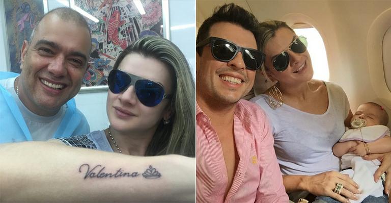 Mirella Santos faz tatuagem para a filha, Valentina
