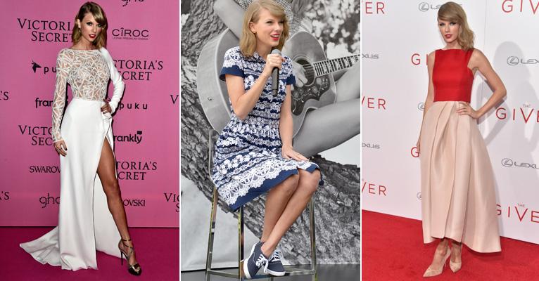 Estilosa! Confira os 30 melhores looks de Taylor Swift em 2014