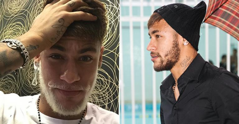 Papai Noel? Neymar surge com a barba branca
