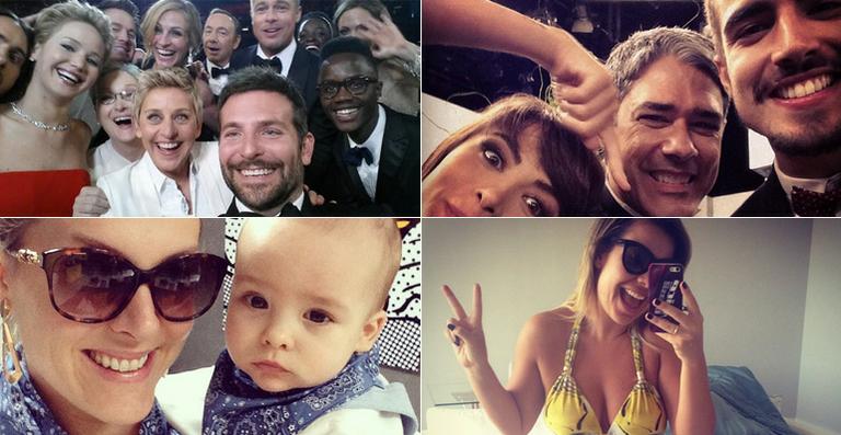 Os selfies dos famosos que marcaram 2014