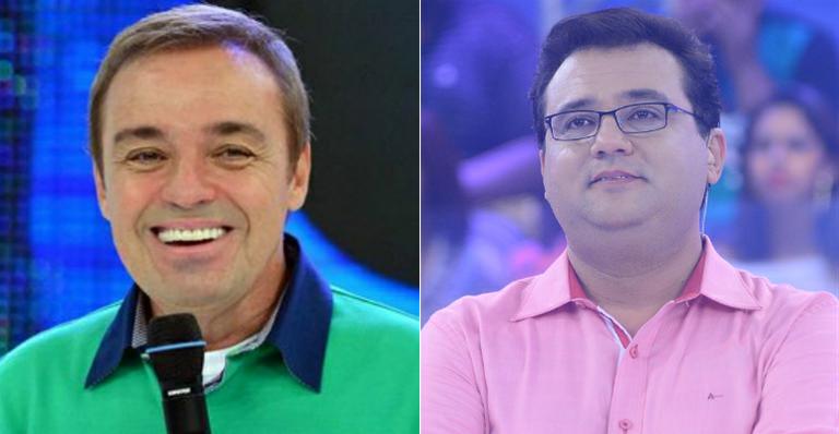 Gugu Liberato e Geraldo Luis aparecem juntos em foto antiga da década de 80