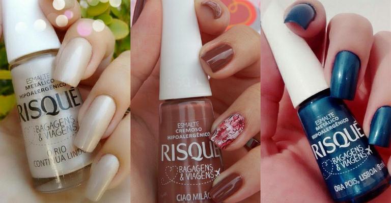 Risqué lança coleção de esmaltes inspirada no universo das viagens