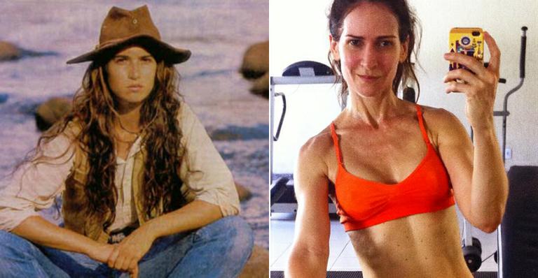 Lembra dela? Aos 48, Ingra Liberato, musa dos anos 90, exibe barriga chapada na web