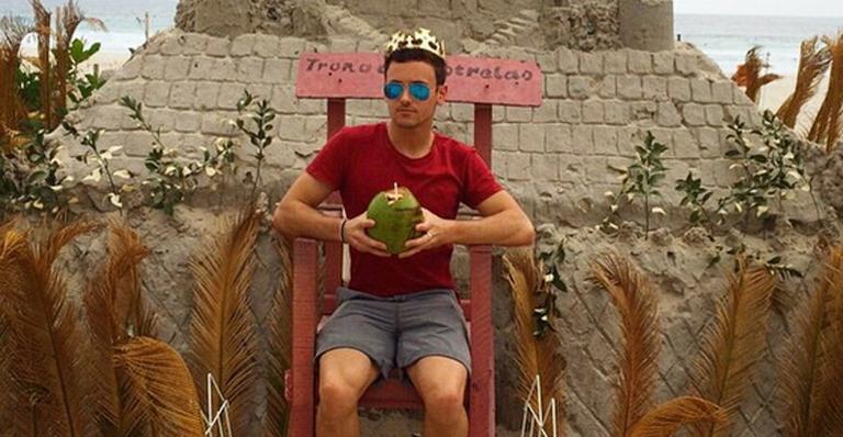 No Rio de Janeiro, Tom Daley diz que está viciado em água de coco