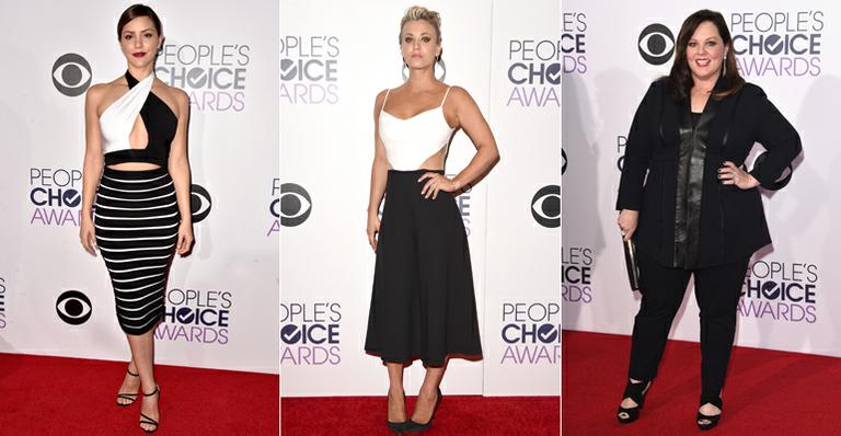 Looks do People’s Choice Awards provam que look preto não é sinônimo de básico