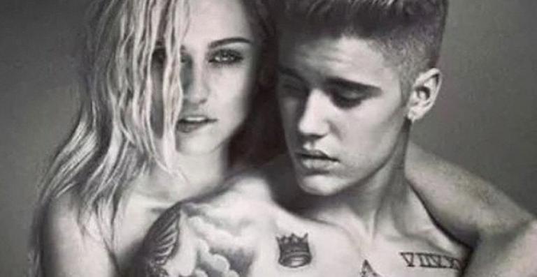 Miley Cyrus tira sarro de ensaio de Justin Bieber para Calvin Klein