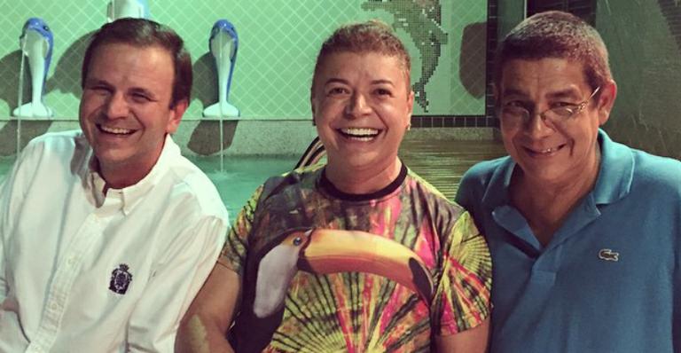 Zeca Pagodinho faz sua primeira aparição após funeral do filho, Elias