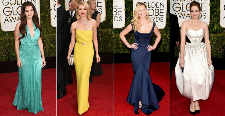 Veja as celebridades no tapete vermelho do Globo de Ouro 2015