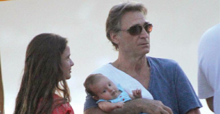 Herson Capri: passeio com a filha caçula, Sofia
