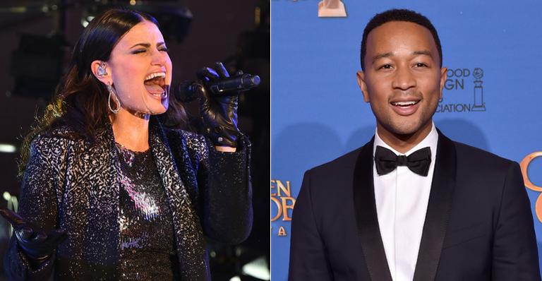 Idina Menzel e John Legend irão se apresentar no intervalo do Super Bowl