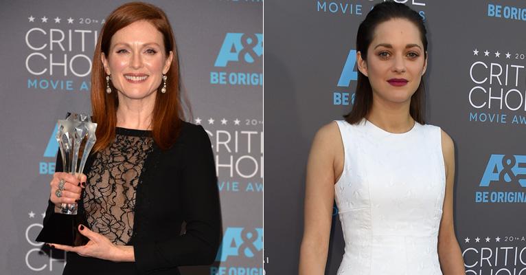 Julianne Moore esquece de citar Marion Cotillard em discurso e pede desculpa