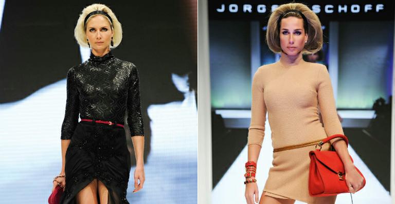 Mari Weickert e Ana Cláudia Michels arrasam na Catwalk de Jorge Bischoff