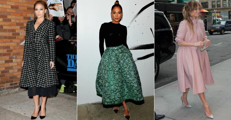 Tornozeleira vira tendência fashion nos pés de Jennifer Lopez