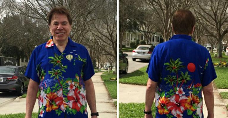 Patrícia Abravanel faz graça ao mostrar “look do dia” de Silvio Santos