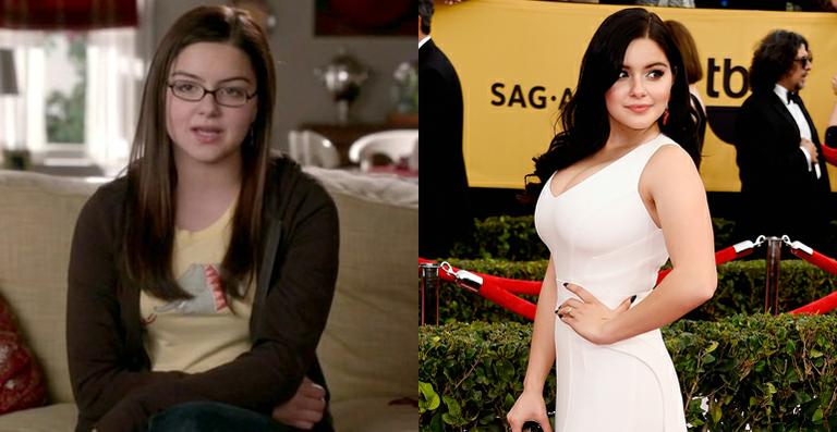 Ariel Winter, a ‘nerd’ de ‘Modern Family’, surpreende no red carpet do SAG Awards