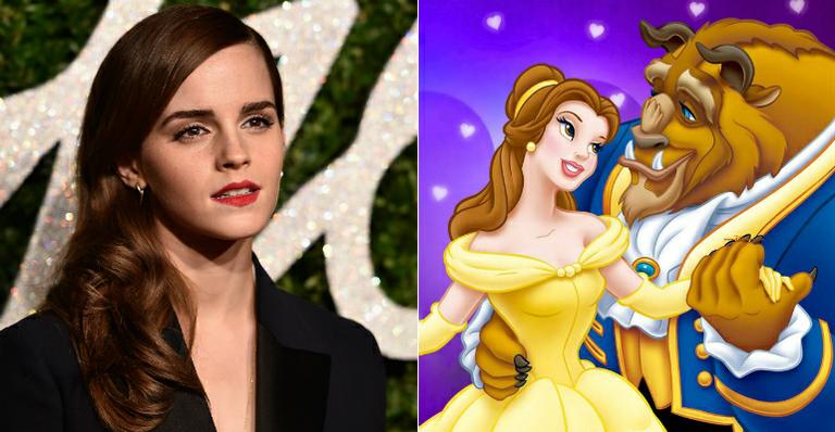 Emma Watson protagonizará filme “A Bela e a Fera”, da Disney