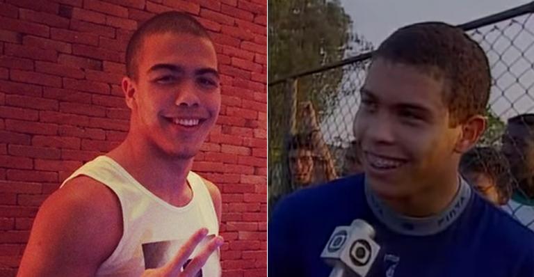 Aos 14 anos, Ronald exibe músculos e semelhança com o pai