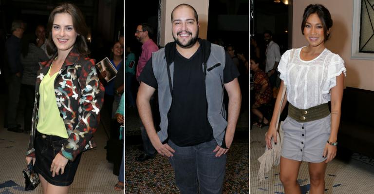 Alessandra Maestrini, Tiago Abravanel, Dani Suzuki e outros vips assistem musical sobre Wilson Simonal