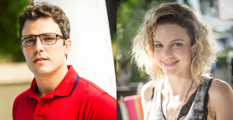 Thiago Rodrigues e Maria Eduarda Carvalho são irmãos gêmeos na novela ‘Sete Vidas’
