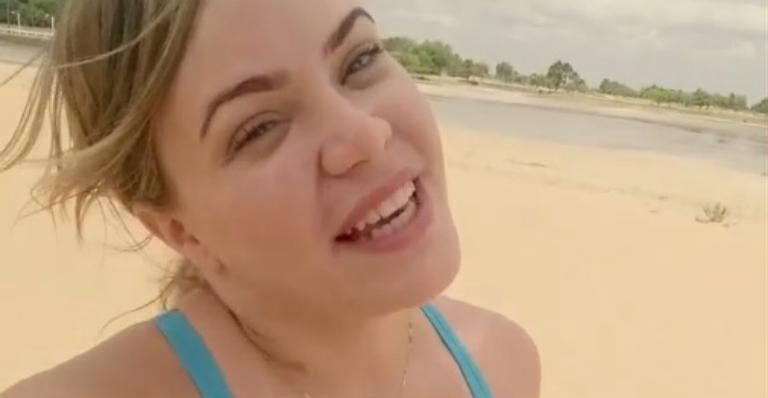 Com 40 kg a menos, Paulinha Leite faz vídeo para provar que não usa Photoshop