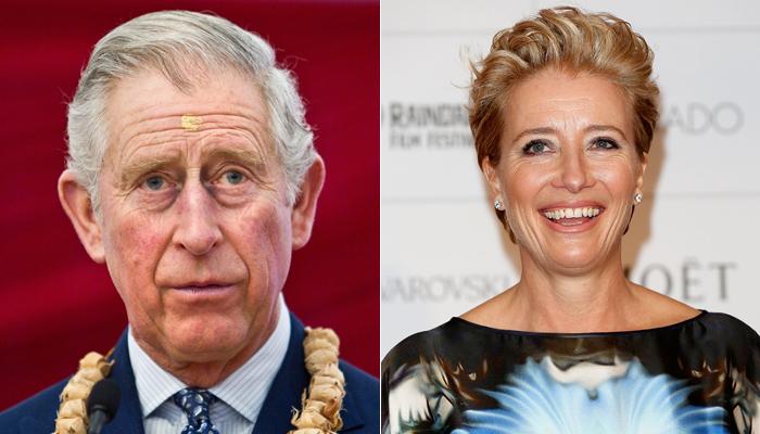Emma Thompson ajudou Príncipe Charles a superar o seu divórcio com Diana