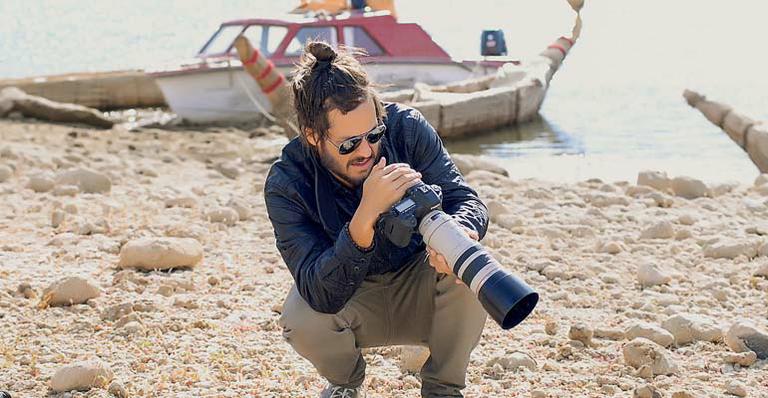 Roger Gobeth grava novela no deserto do Atacama