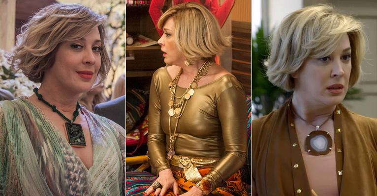 Confira 30 colares e brincos de Samantha, personagem de Claudia Raia em Alto Astral
