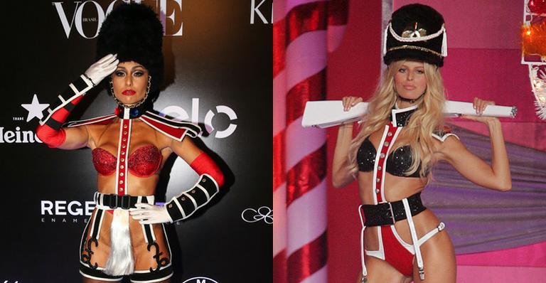 Em baile, Sabrina Sato usa look ousado parecido com de Angel da Victoria’s Secret