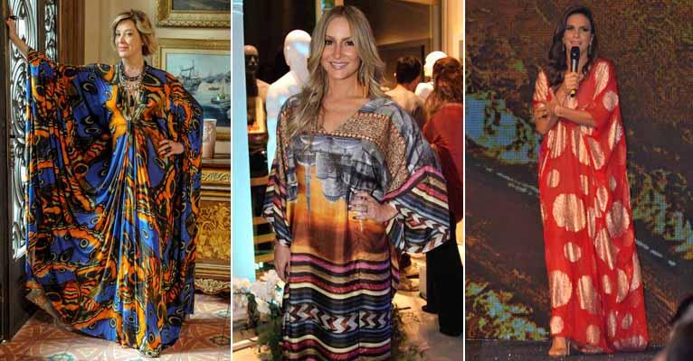 Kaftan é peça prática para o verão e disfarça as gordurinhas. Saiba usar