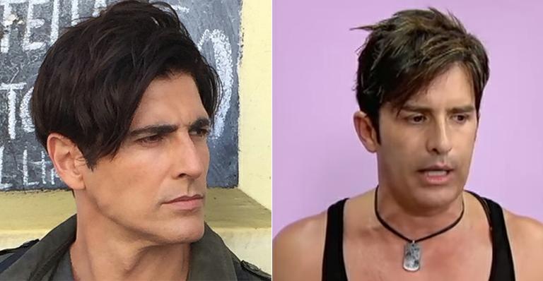 Parecidos? Reynaldo Gianecchini mostra novo visual e é comparado a Dr Rey