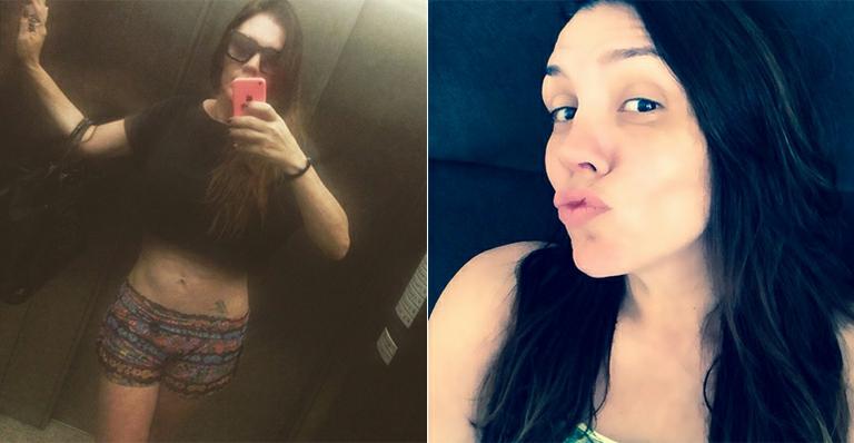 Simony publica foto com a barriguinha de fora e impressiona