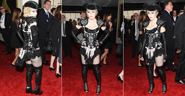 Confira o croqui da roupa de Madonna usada no Grammy, da grife Givenchy