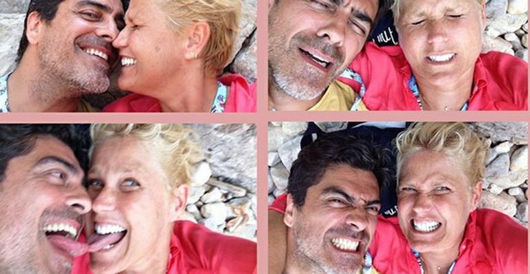 Junno Andrade mostra momentos de brincadeiras com Xuxa: ‘Amo demais’
