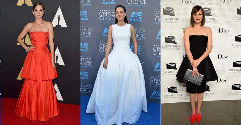 Confira 100 looks de Marion Cotillard, indicada ao Oscar de Melhor Atriz