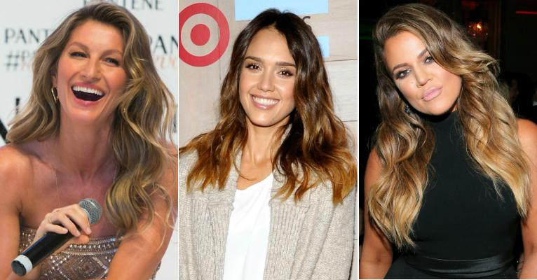 Cabelos: conheça a tortoiseshell hair, nova tendência adotada por Gisele Bündchen