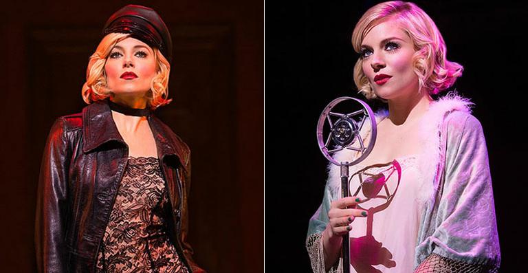 Primeiras fotos de Sienna Miller no musical Cabaret