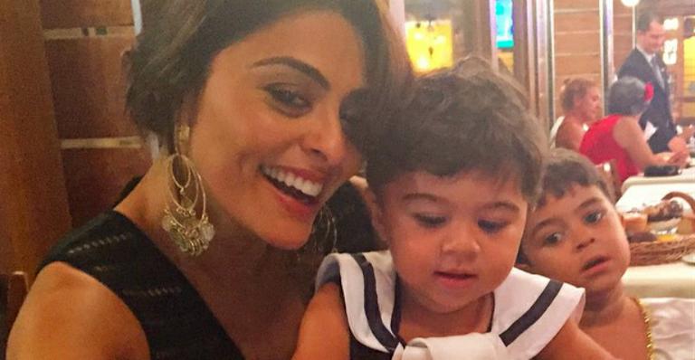 Após exibir corpão na Sapucaí, Juliana Paes ataca brownie com sorvete