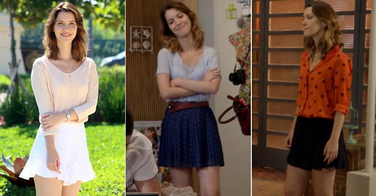 Laura, personagem de Nathalia Dill em ‘Alto Astral’, adora saia skater. Saiba usar!