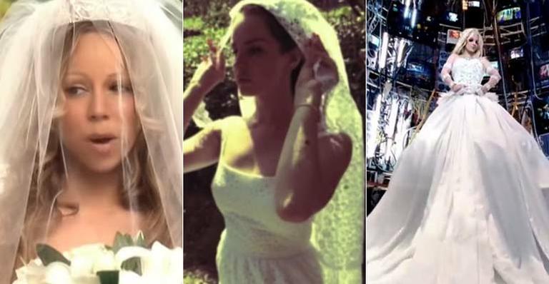 Casamento: encontre inspirações de vestidos de noiva em 10 clipes musicais