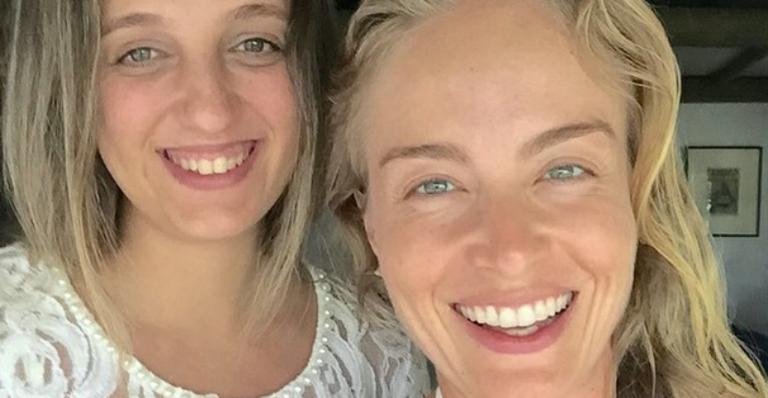 De cara lavada, Angélica faz tratamento de beleza e ganha elogios